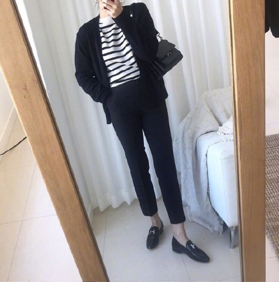 气质又不失小女人魅力的通勤装束穿搭 7