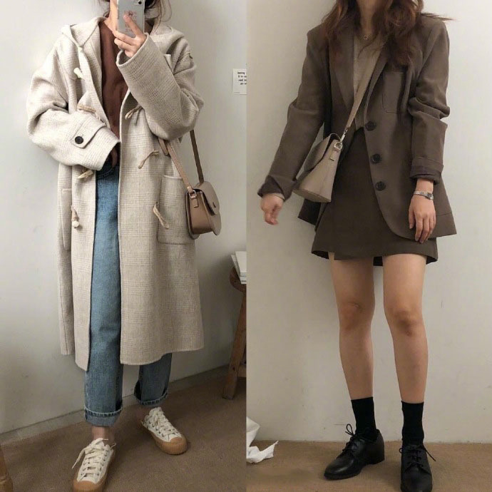 一波温暖的女生冬季穿搭参考 6