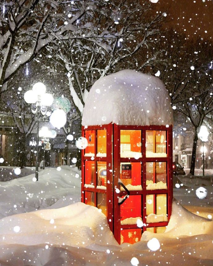 雪国的童话世界风景图片 3