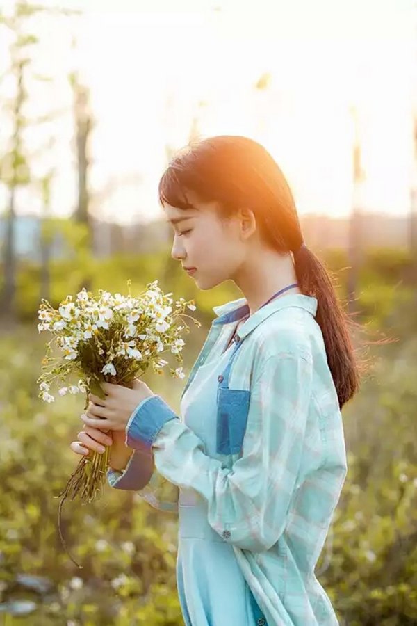 唯美女生头像图片