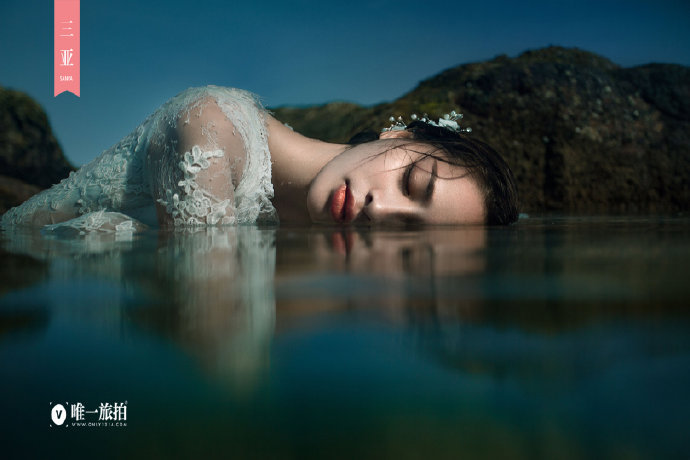 唯一旅拍 海边婚纱图片