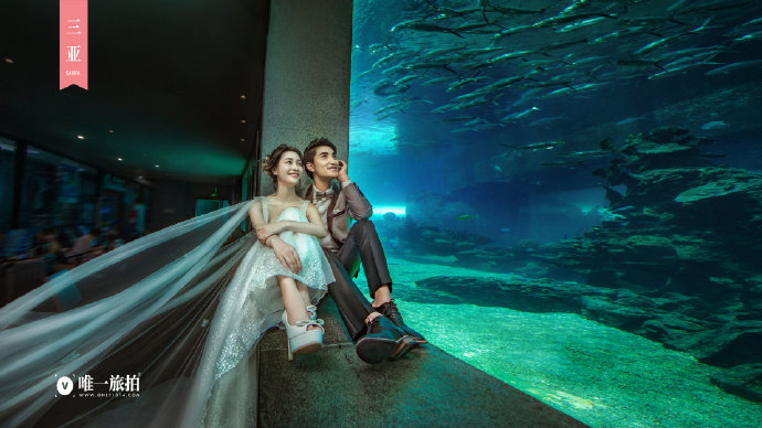 唯一旅拍 海边婚纱图片 5