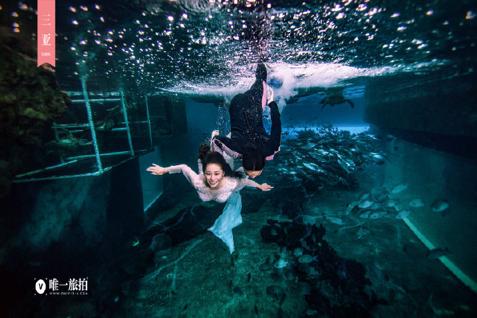 唯一旅拍 海边婚纱图片 9