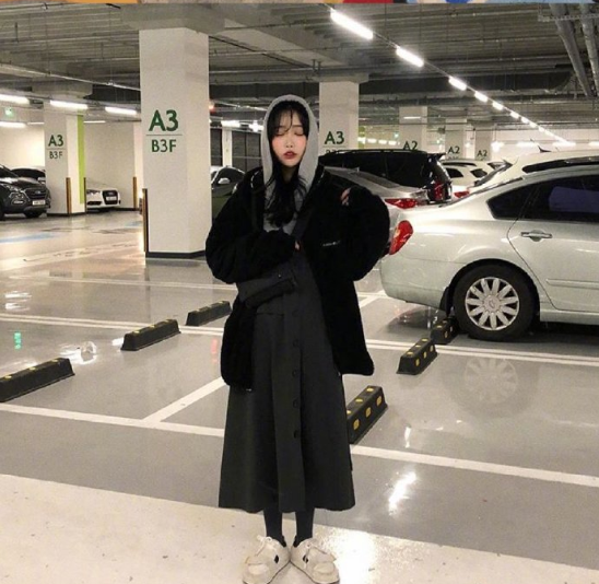小个子女生的复古休闲穿衣搭配参考 8