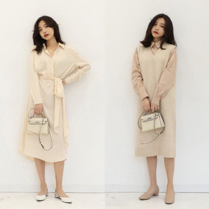温柔感早春搭配LOOK！配色简单又舒服 3
