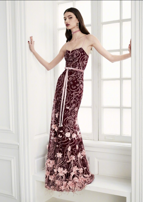 Marchesa Notte2019红毯仙裙Marchesa礼服图片