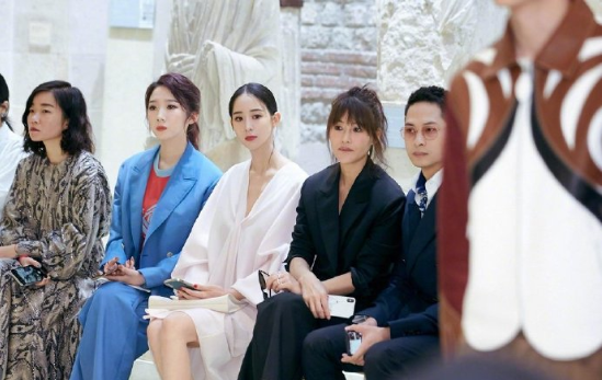 台湾美女明星张钧甯巴黎时装周出席Lanvin 2019秋冬 4