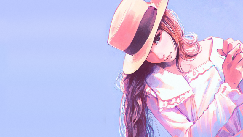 俄罗斯插画师Ilya Kuvshinov可爱的少女肖像插画头像 12