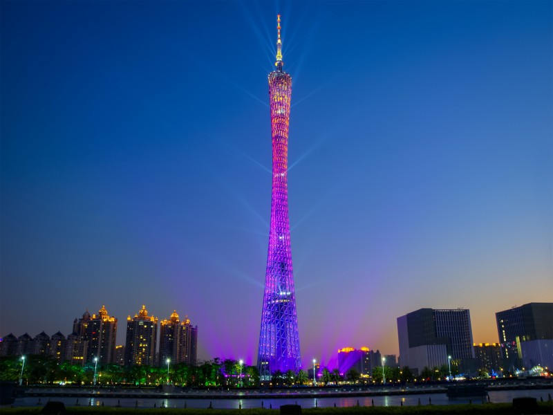 夜景广州塔图片 6