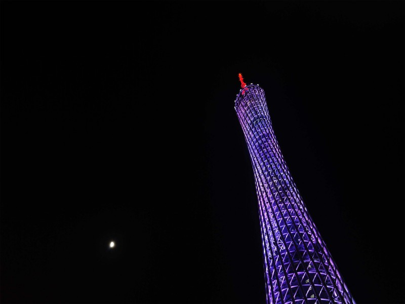 夜景广州塔图片 8