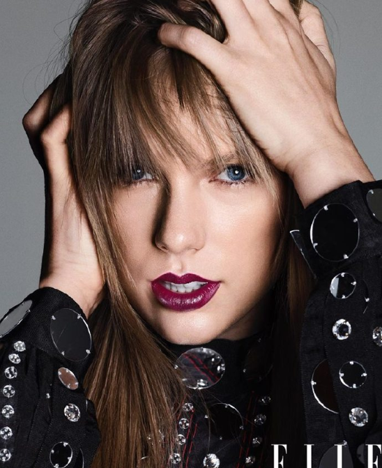 欧美美女歌手Taylor Swift《ELLE》四月刊封面图片 2