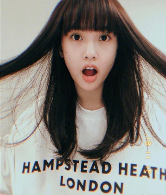 台湾偶像剧女神杨丞琳剪齐刘海秒回少女图片 7