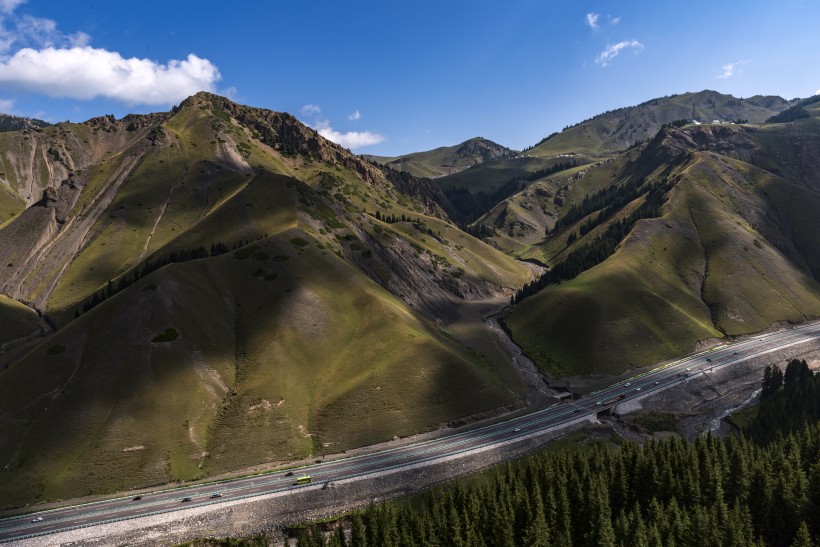 新疆伊犁喀拉峻大草原自然风景图片 3