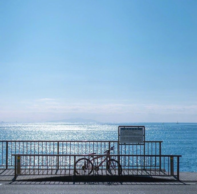 镰仓的大海风景图片 5