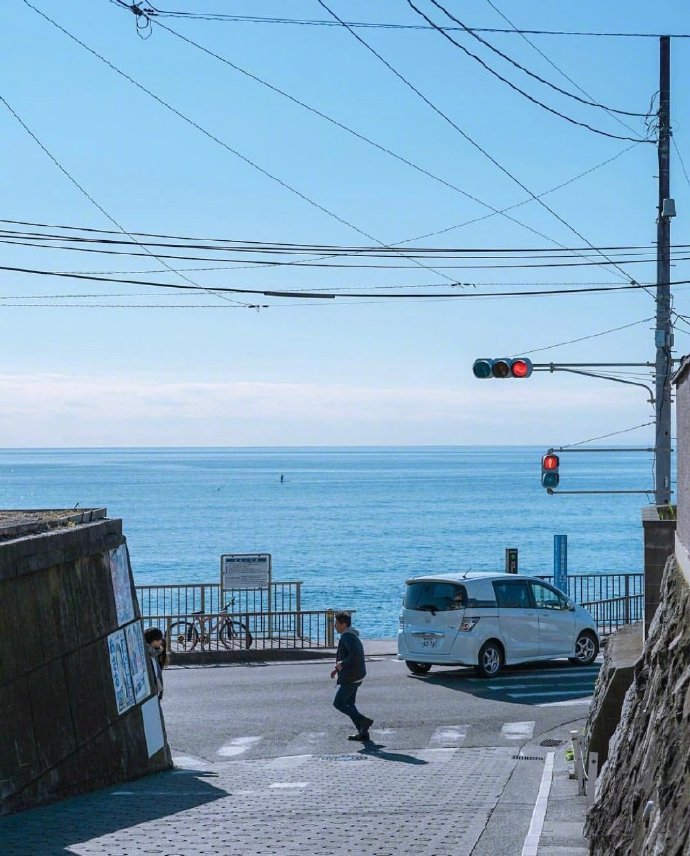 镰仓的大海风景图片 7
