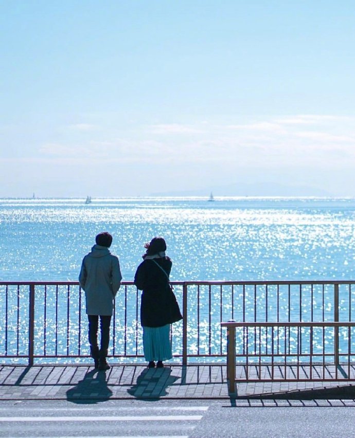 镰仓的大海风景图片 9