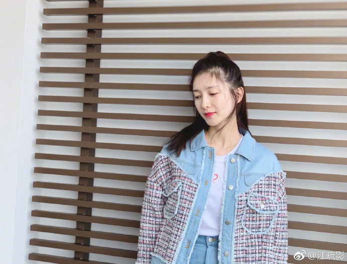 上海美女明星江疏影度假图片 3