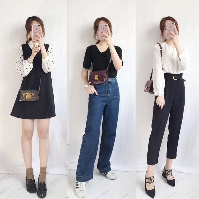 春季服装搭配图片 出游通勤都可以的chic穿搭 6