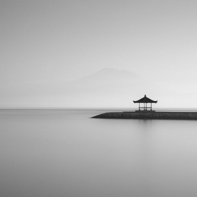 极简主义风景画壁纸图片