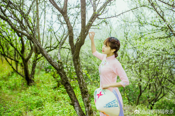 民国造型旗袍美女图片 8