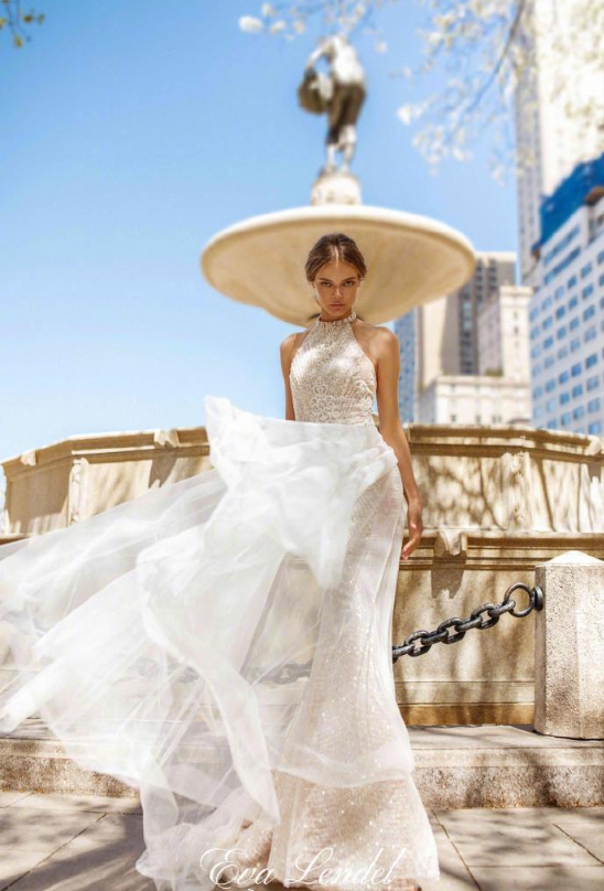 超好看的嫁衣婚纱图片 8