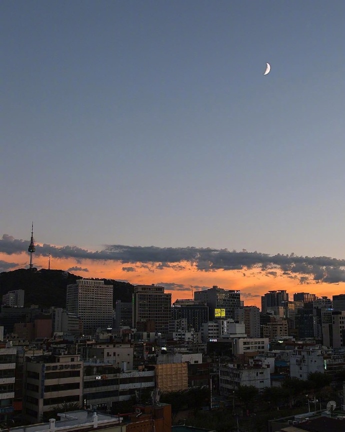 唯美日落黄昏风景图片 4