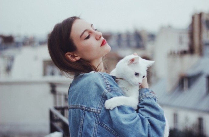 猫系小可爱清纯美女图片 8
