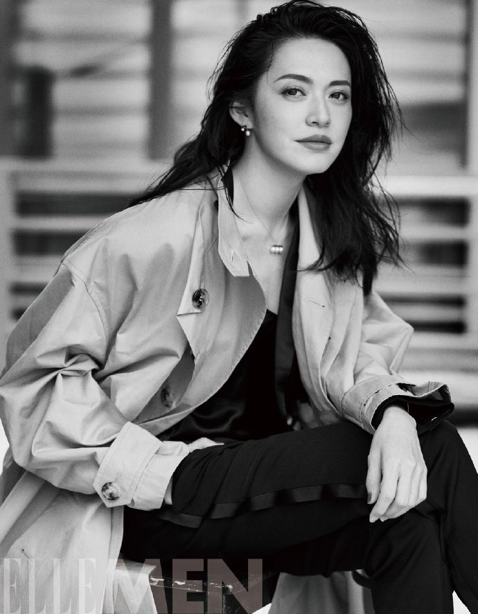 内地女演员姚晨登《ELLEMEN》四月刊封面图片 5