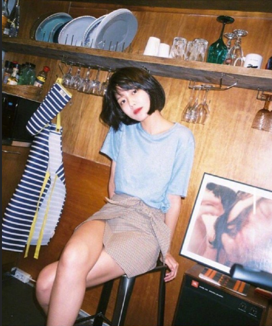 韩国女团少女时代崔秀英短发图片 5