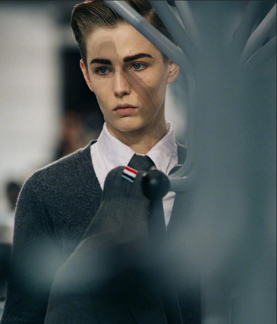 欧美美女Thom Browne 2019西服女孩们帅气图片 3