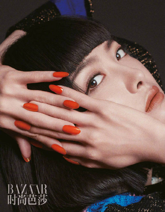 山东美女明星宋茜埃及艳后造型《时尚芭莎》封 5