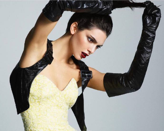 网红名模肯豆Kendall Jenner俄罗斯版《VOGUE》封面图 6