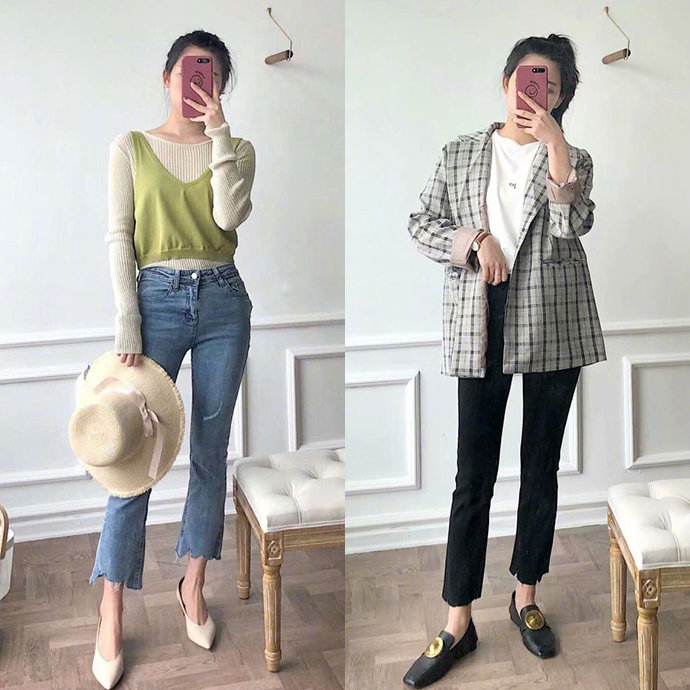 清新活力感十足的通勤穿搭舒服又养眼图片 4