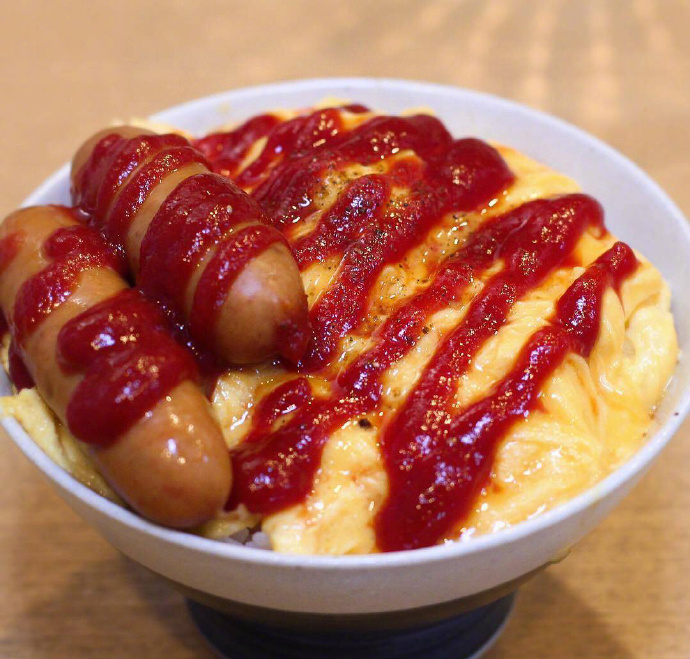 日本小哥哥制作的各种盖饭炒饭图片 8