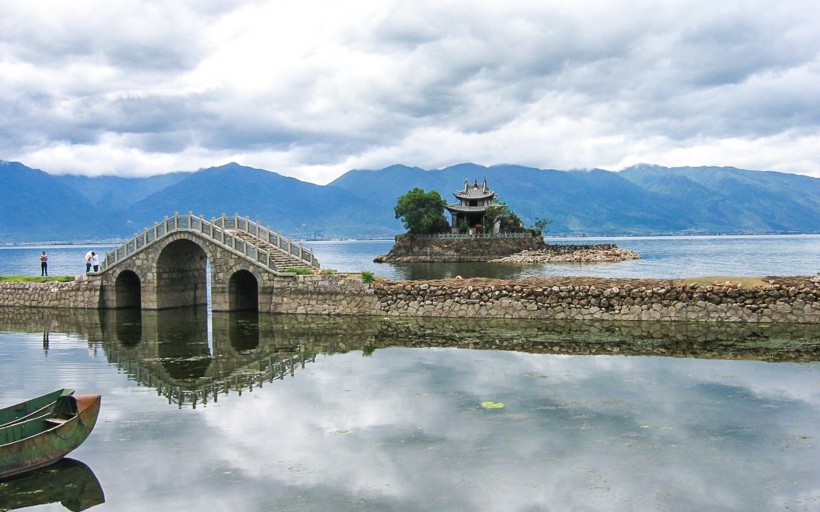 唯美小桥流水图片 小桥流水自然风景图片 3