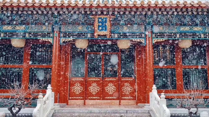故宫雪景图片 7