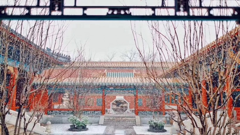 故宫雪景图片 9