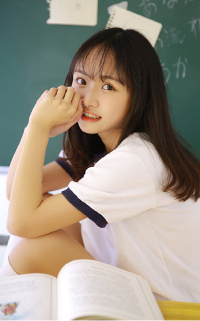 大眼睛女孩萌萌哒清纯美女图片 5