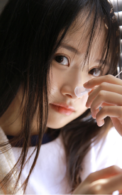 大眼睛女孩萌萌哒清纯美女图片 9