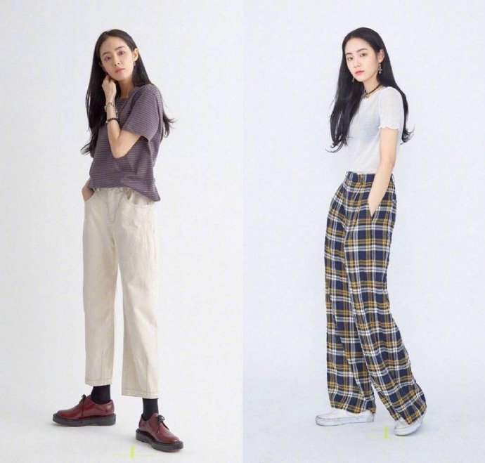 高个子美女图片 酷女孩穿衣搭配图片 7
