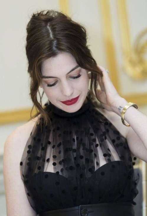 欧美美女图片 红唇美女Anne Hathaway美人图片 2