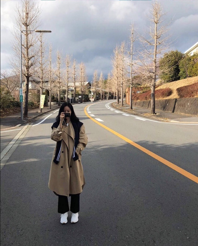 韩国美女演员朴孝敏机场街拍图片 9