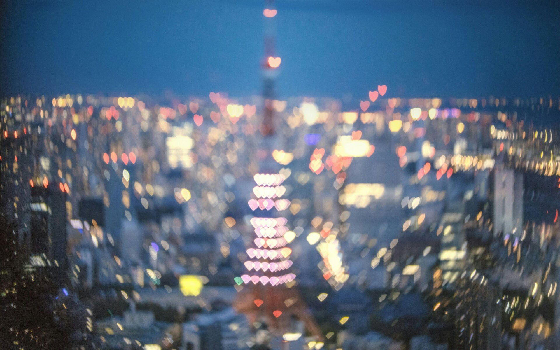 唯美城市夜景风景图片