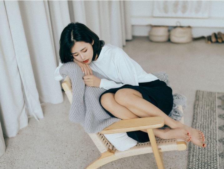 清纯文艺美女图片 2