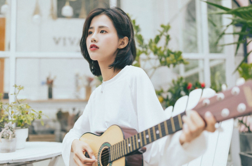 清纯文艺美女图片 4
