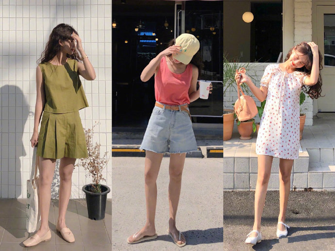 27套清甜的夏季穿搭图片 8