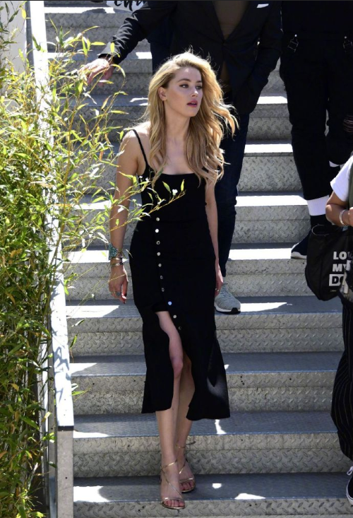 欧美美女图片 海后Amber Heard 戛纳电影节街拍图片 3