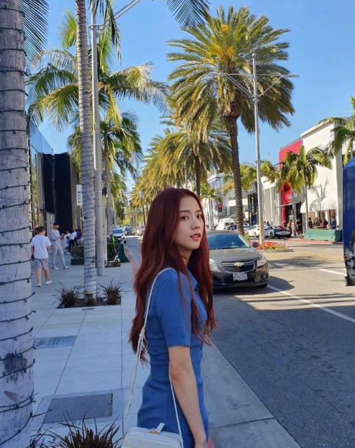 韩国美女图片 YG女团BLACKPINK JISOO私照图片 10