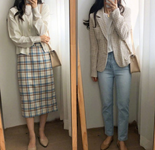 温柔又有元气美女图片 小清新旅游出行穿搭 6