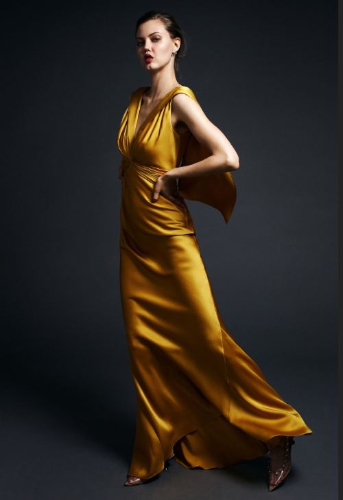 欧美美女超模Lindsey Wixson演绎Zac Posen2020早春度假 3